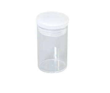 frasco plastico para biopsia